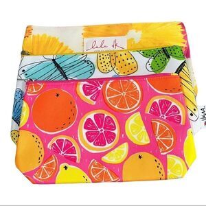 Clinique - Three Medium Size Clinique Assorted Makeup Bags/Pouches